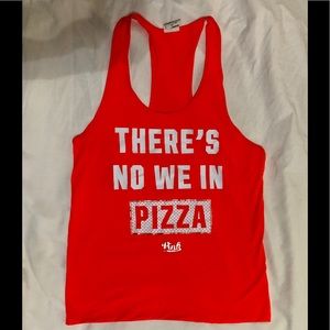 Pink Athletic Graphic Tank XS